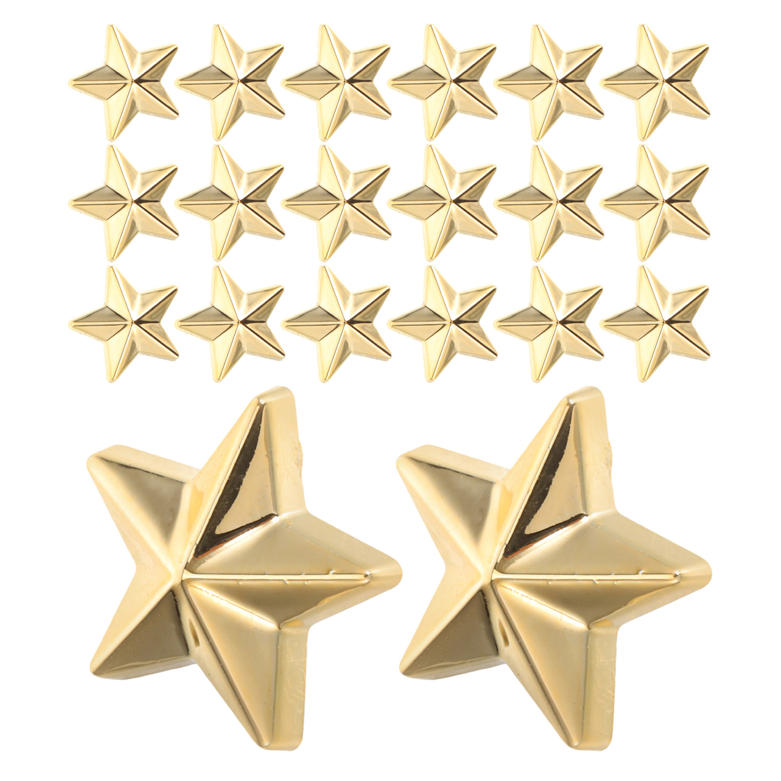Craft Embellishments - 300Pcs Acrylic Star Embellishment Flatback Bead